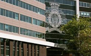 Royal Canadian Mounted Police E-Division headquarters in Surrey, British Columbia.
