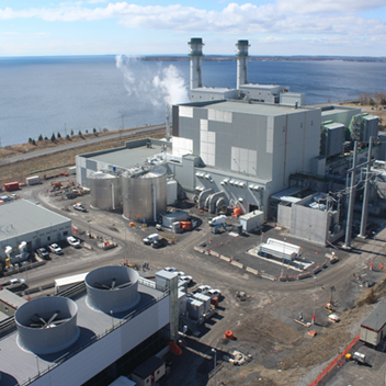 The Trans-Canada Napanee Generating Station.